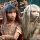 The O.G. Gelfling characters, Jen and Kira.